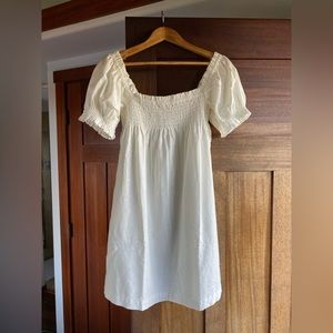 White Faherty Dress